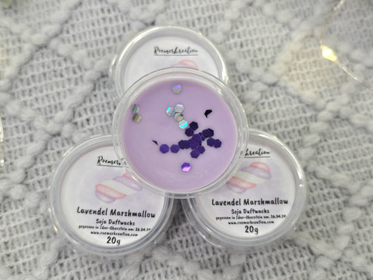 Probiergröße 20 g | Lavendel Marshmallow | Duftwachs