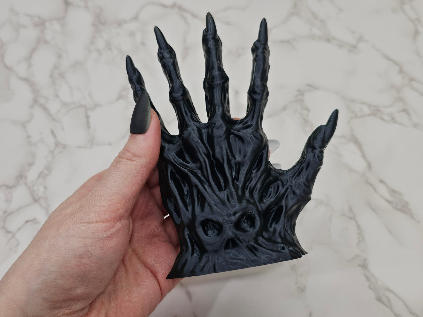 Bookend Soulbound Hand Single/Set | 3D Print | Bookshelf Decoration