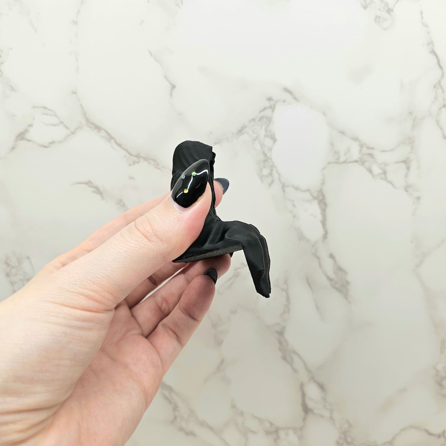 Regaldeko sitzender Geist Schwarz | 3D Druck