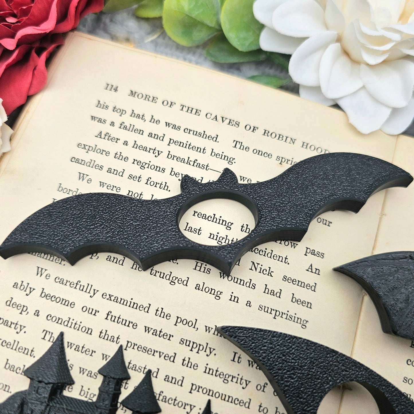 Buchseitenhalter| verschiedene Motive für Buchliebhaber | Bookish Zubehör | 3D Druck