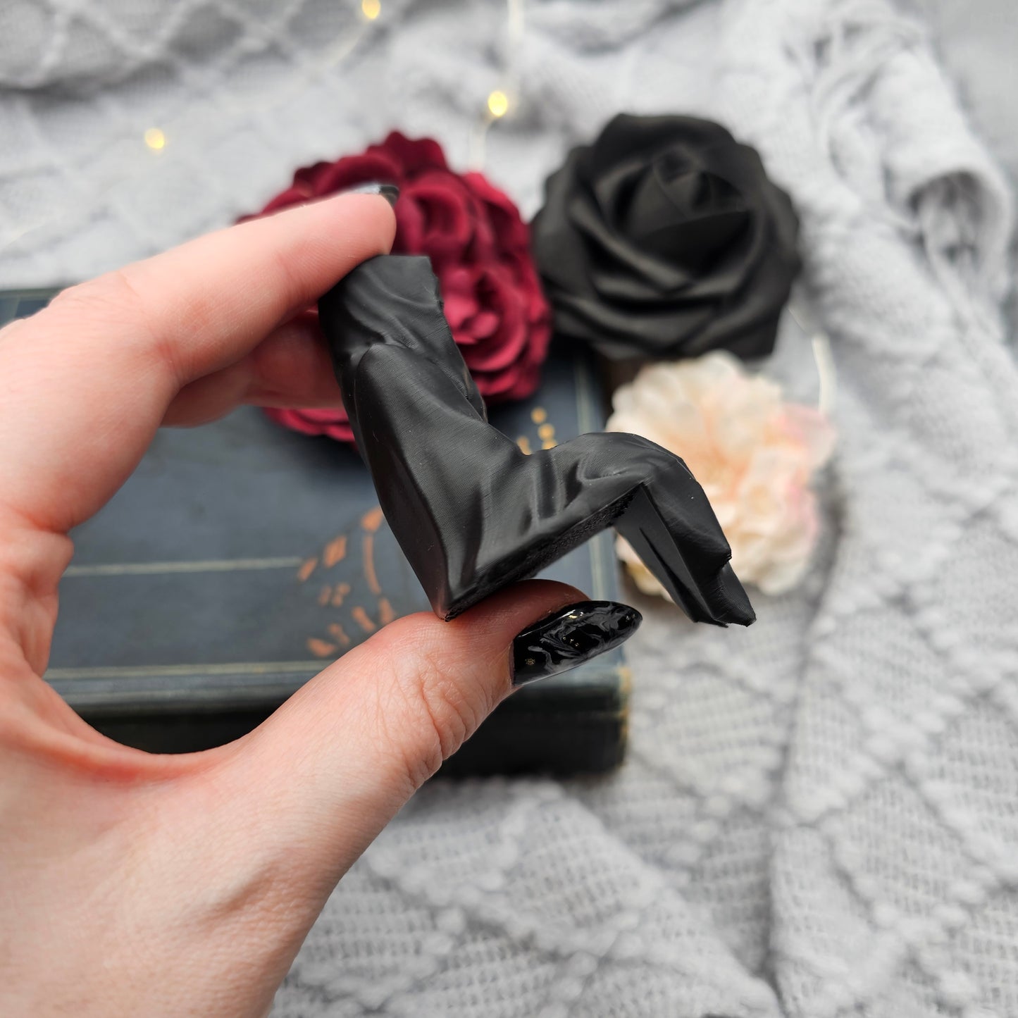 Regaldeko sitzender Geist Schwarz | 3D Druck