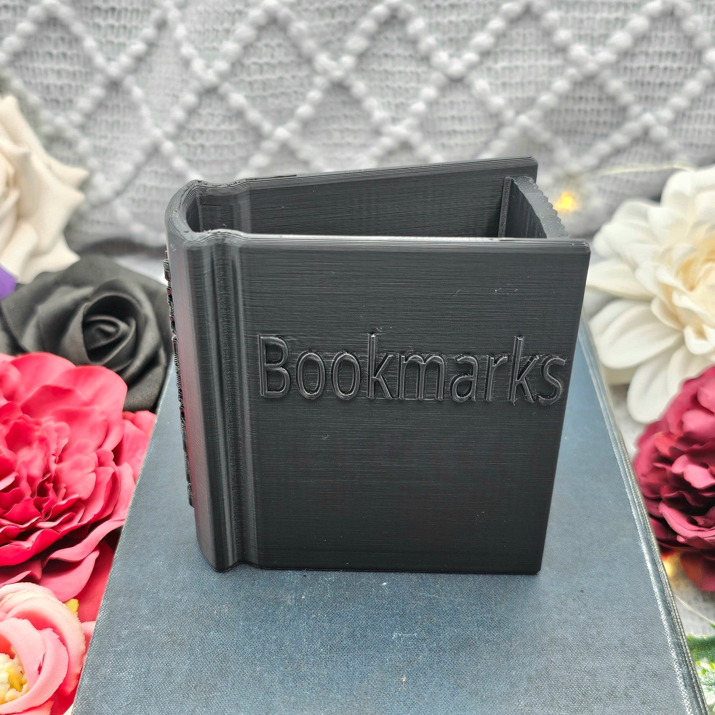 Lesezeichenhalter "Bookmarks" schwarz | 3D Druck | Bookmark Holder