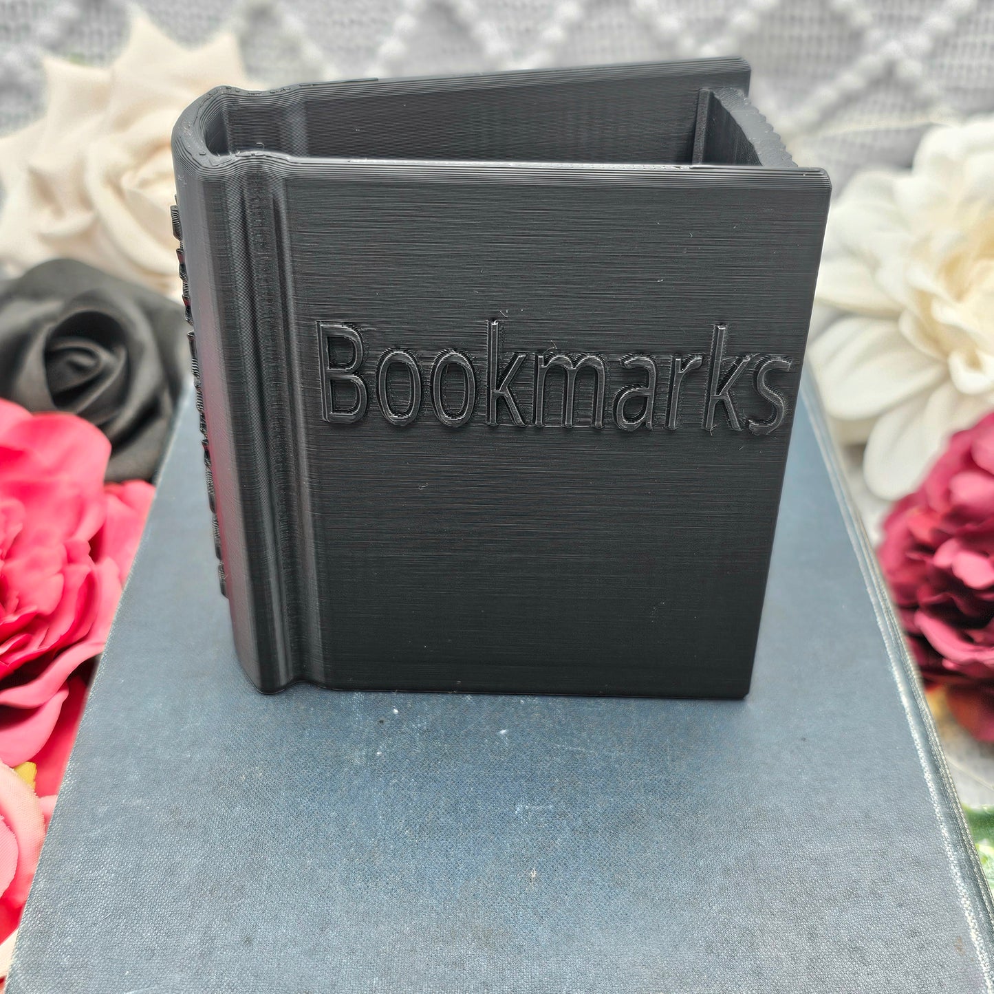 Lesezeichenhalter "Bookmarks" schwarz | 3D Druck | Bookmark Holder