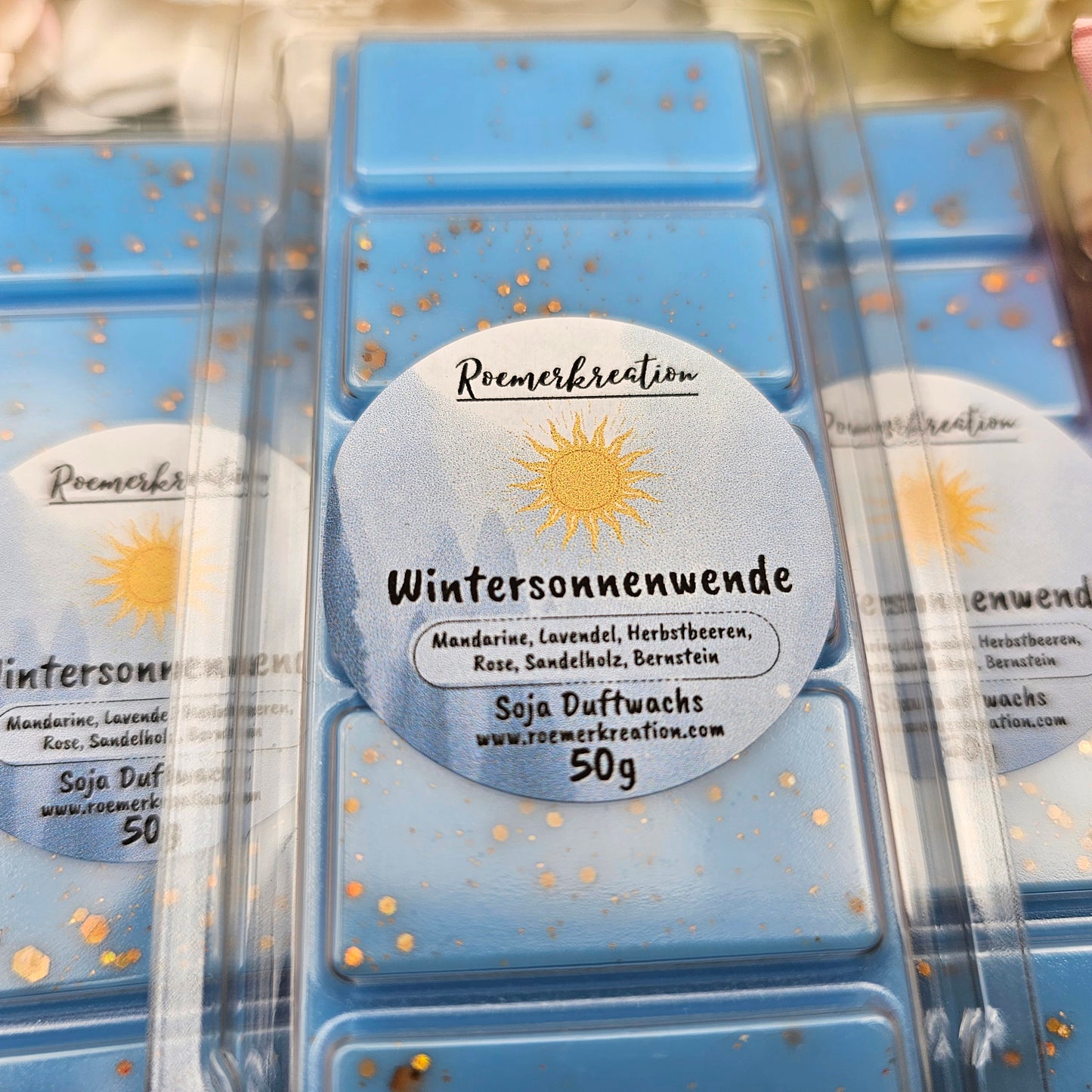 Tafel 50 g | Wintersonnenwende | Duftwachs
