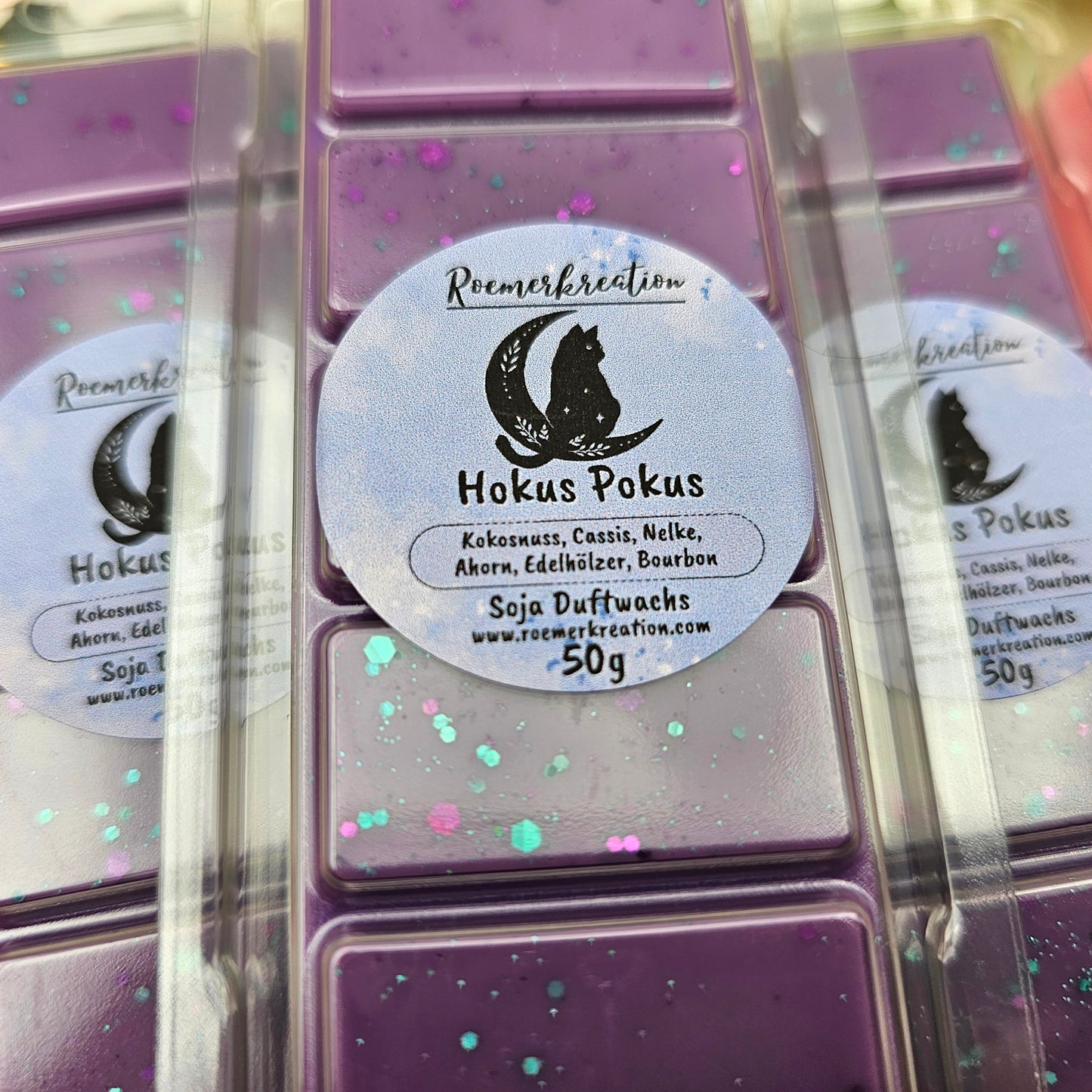 Tafel 50 g | Hokus Pokus | Duftwachs