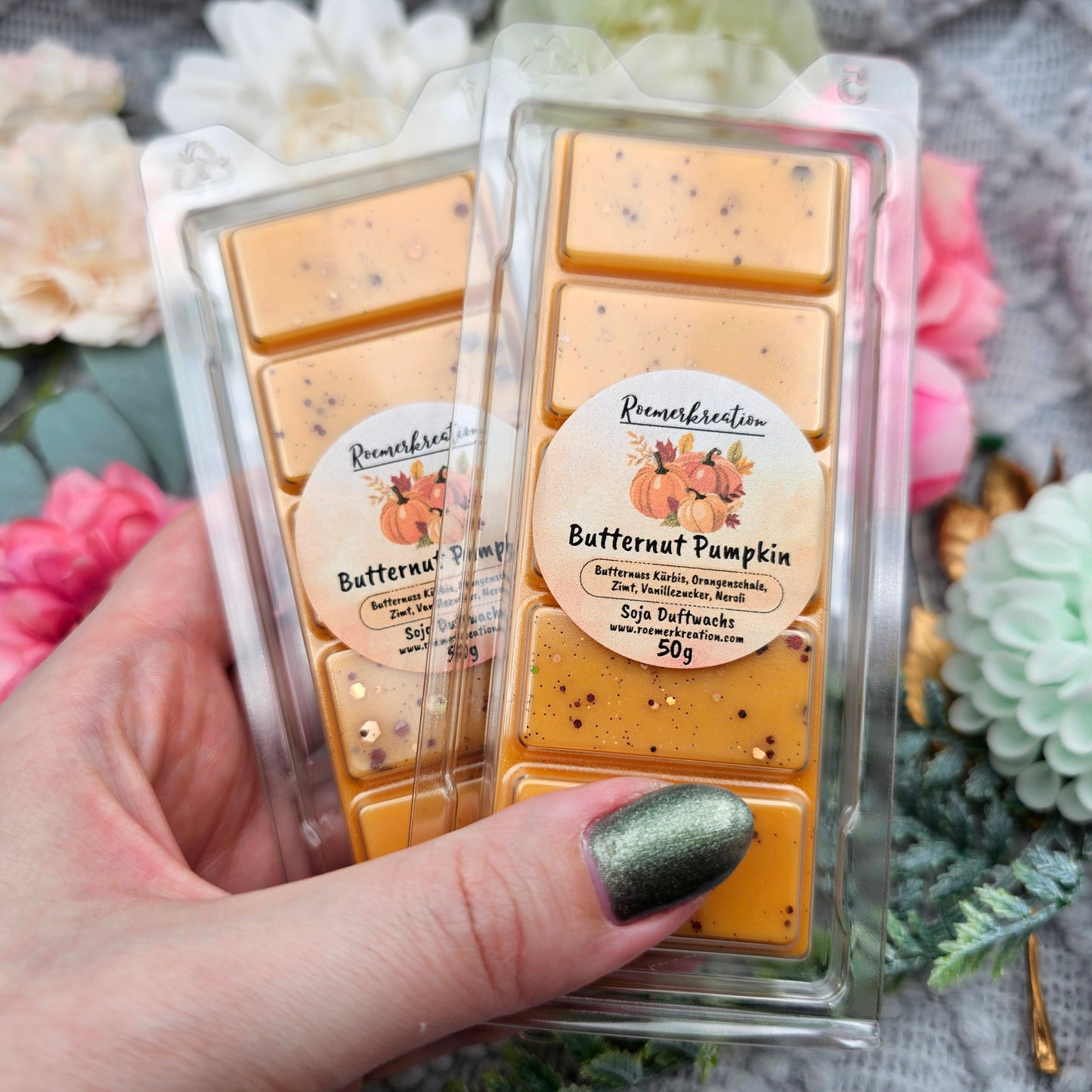 Tafel 50 g | Butternut Pumpkin | Duftwachs