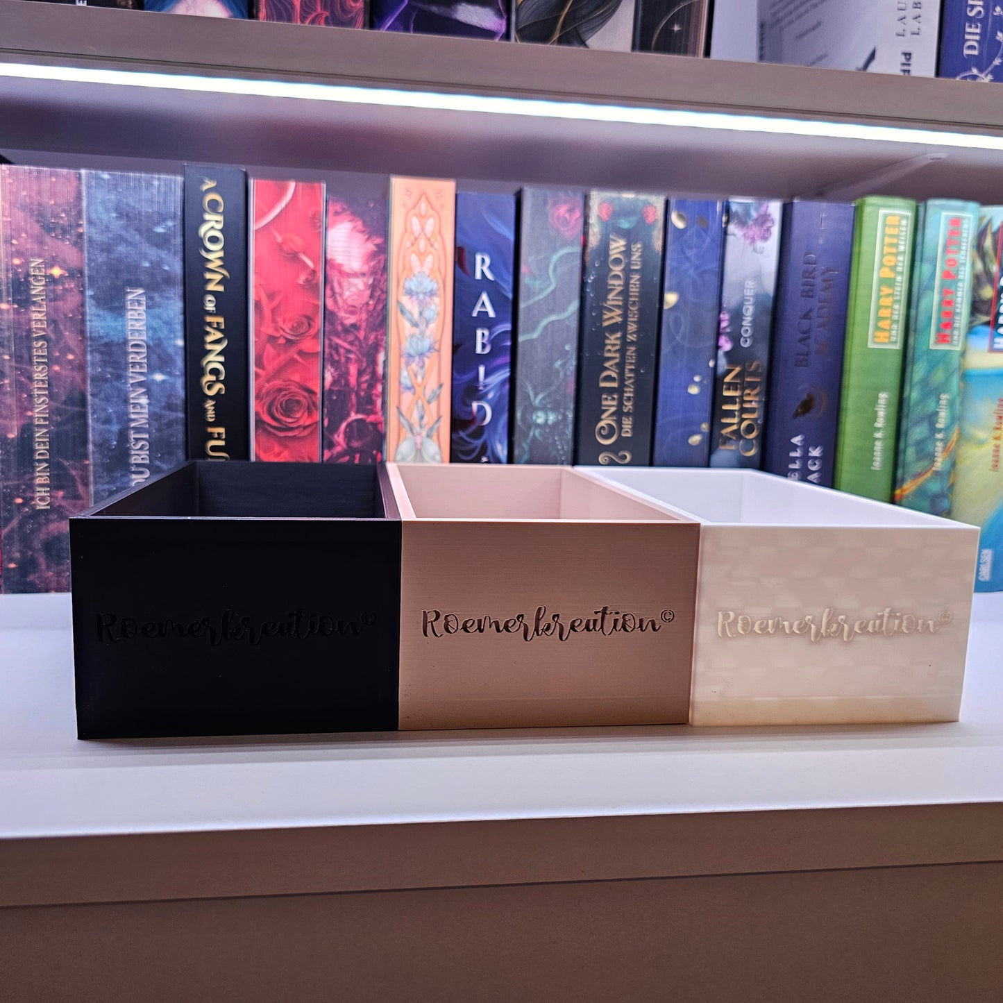 Book Nook Roses Color Selection | 3D Print | Bookend | Bookshelf Decoration