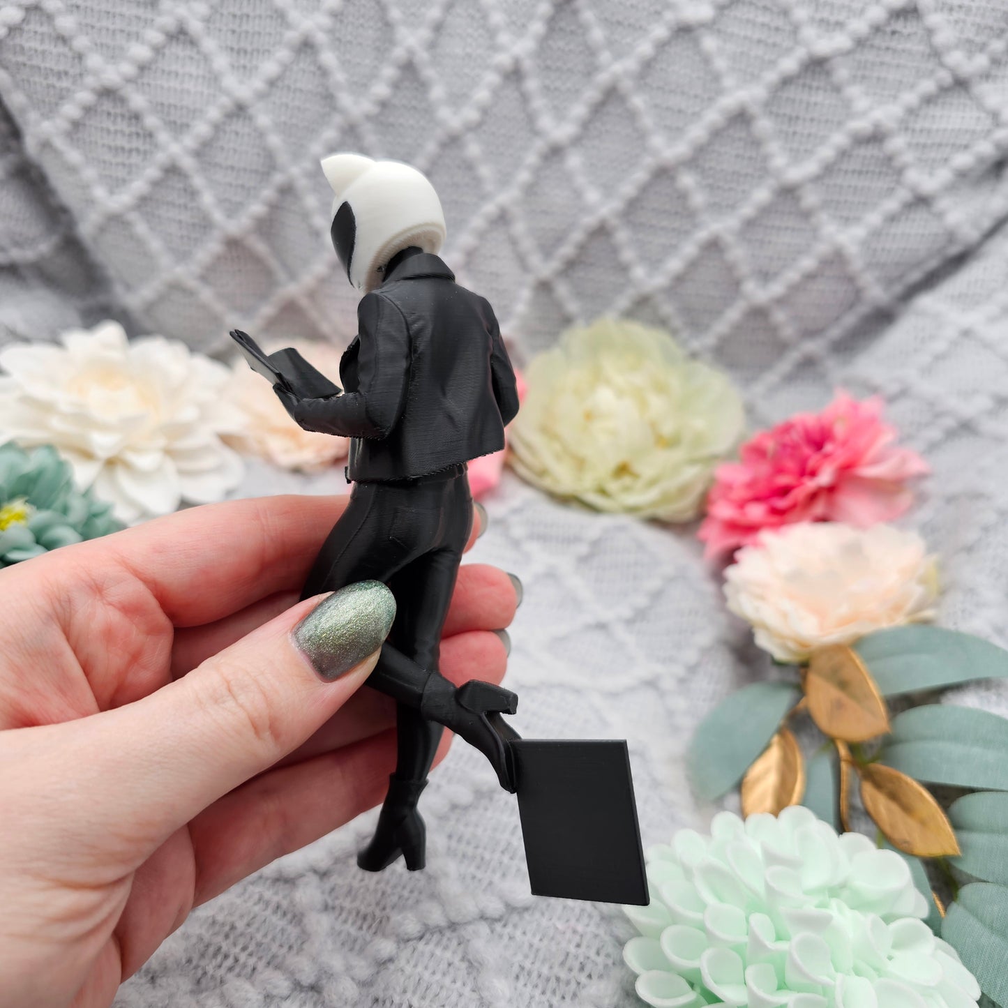Regaldeko Reading Bikergirl Helmet color selectable | 3D print