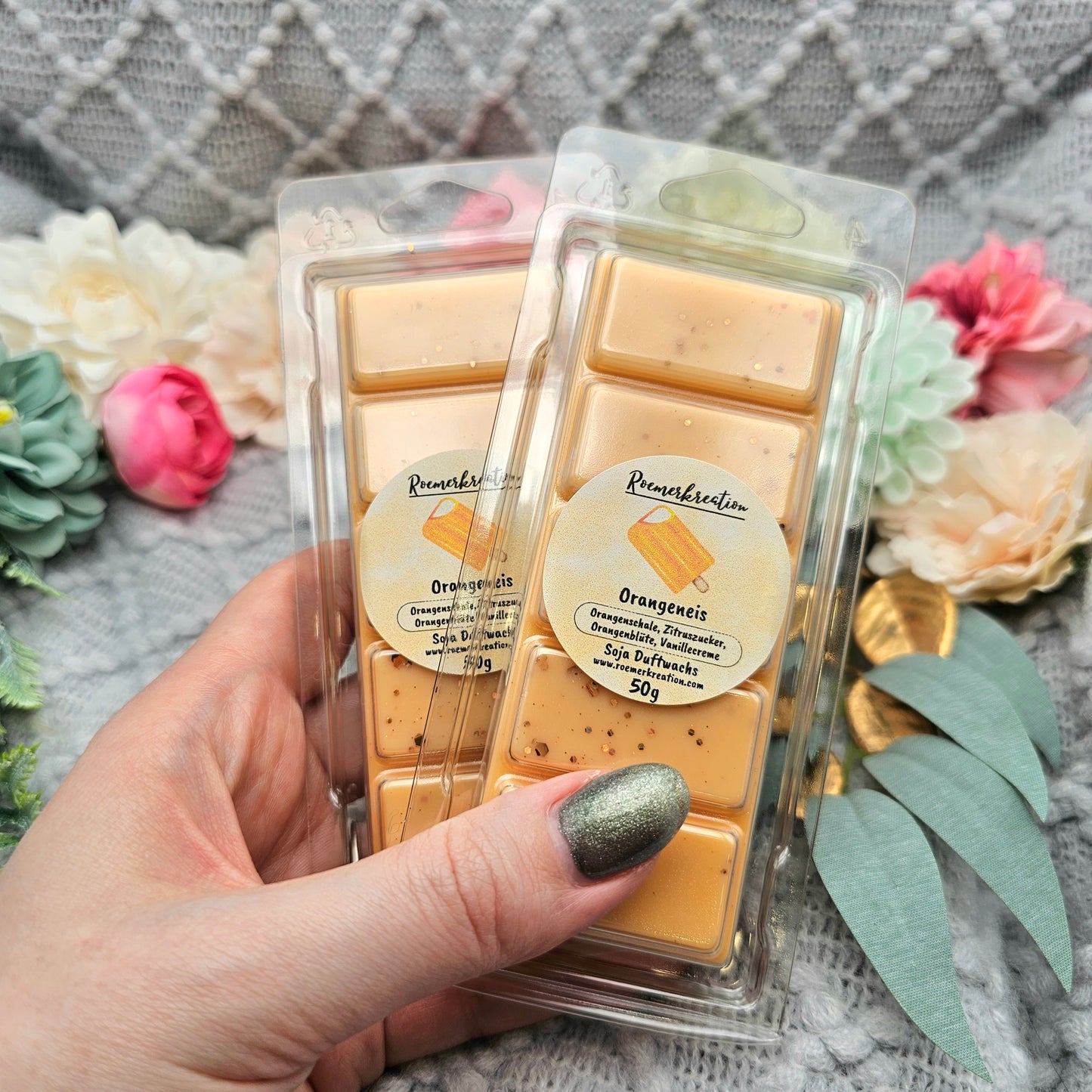 Duftwachs Liebling | Orangeneis | Verschiedene Größen