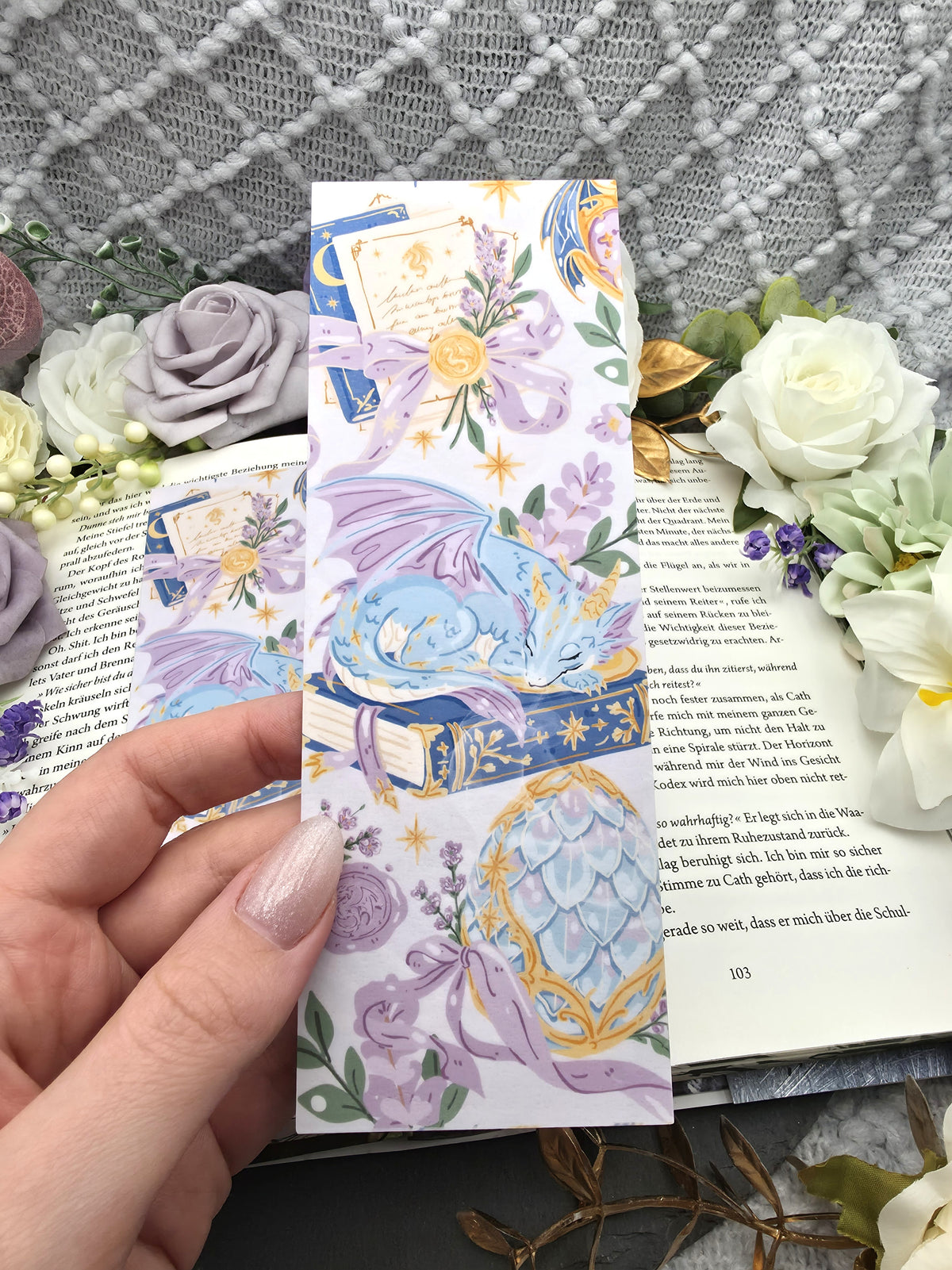 Lesezeichen Fantasy Dragon | Bookmark