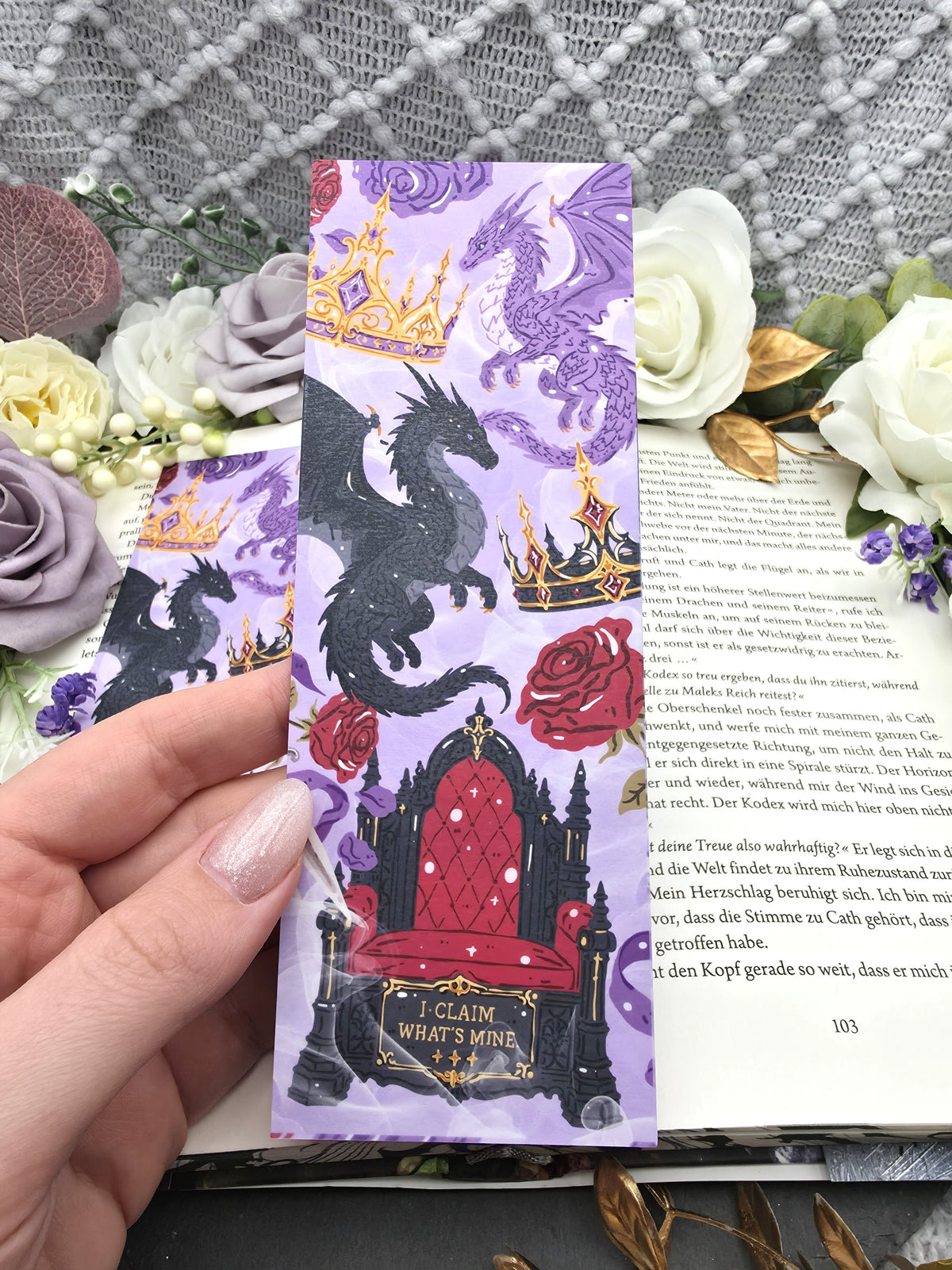 Lesezeichen I Claim Whats Mine | Bookmark