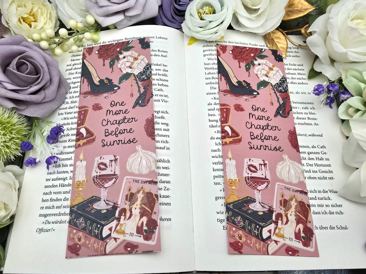 Lesezeichen One More Chapter Before Sunrise | Bookmark