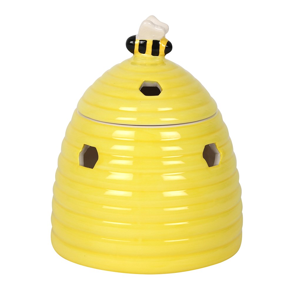 Vorbestellung | Duftlampe Teelicht "Bienenkorb" Keramik gelb