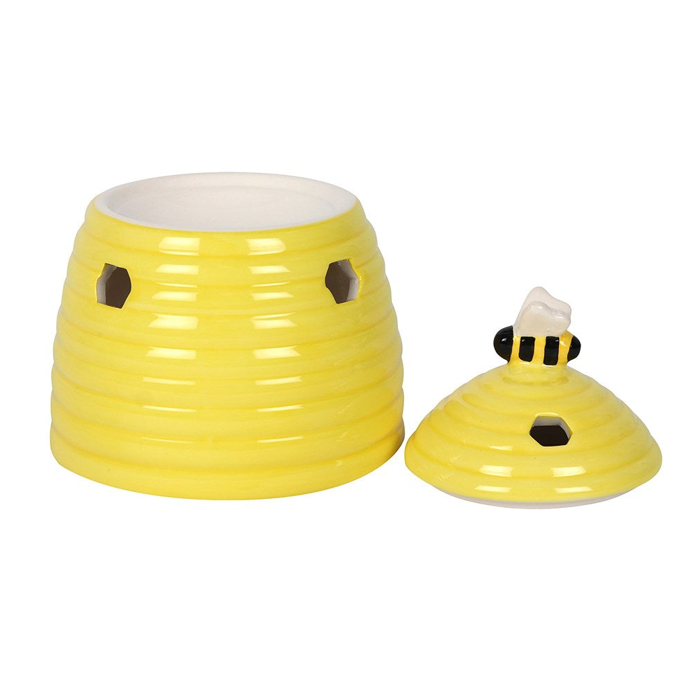 Vorbestellung | Duftlampe Teelicht "Bienenkorb" Keramik gelb