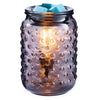 CANDLE WARMERS® Edison Duftlampe SMOKEY HOBNAIL elektrisch aus Glas