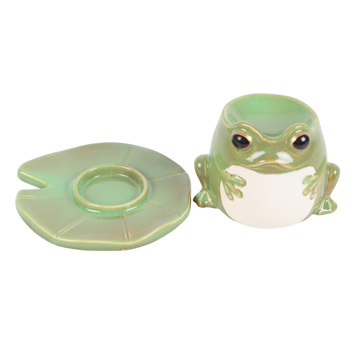 Duftlampe Teelicht "Frosch" Keramik