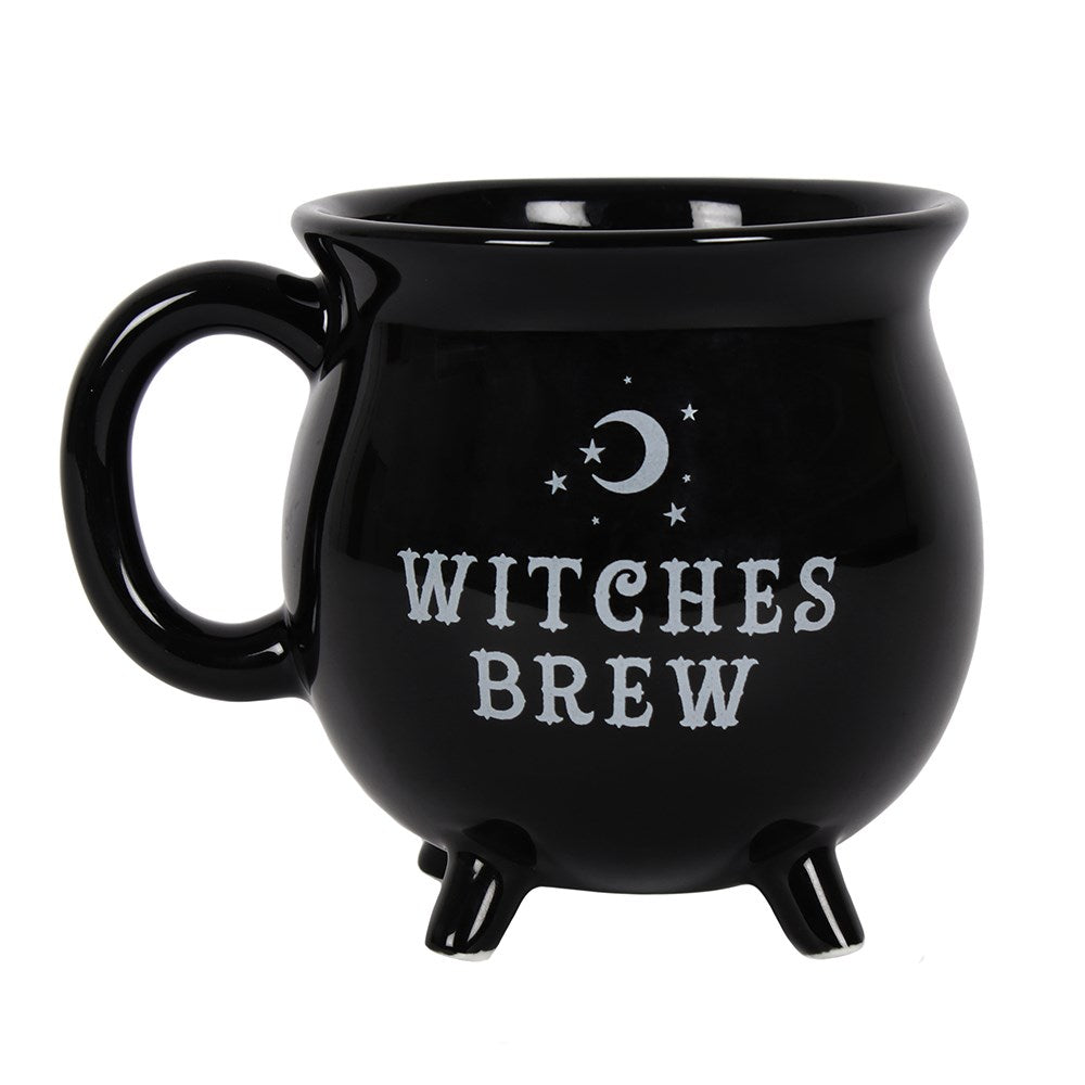Tasse "Witches Brew" Keramik schwarz