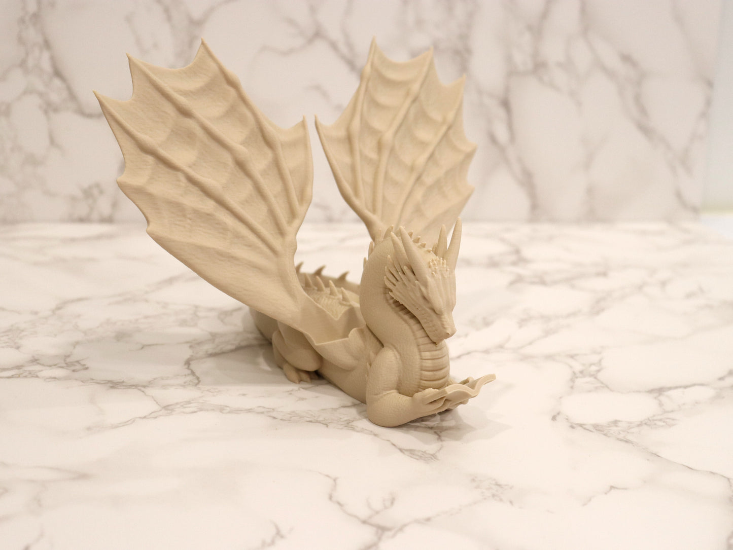 Buchhalter lesender Drache Farbauswahl Cozy Colors | verschiedene Größen | 3D Druck | Aufsteller Bücher E-Reader Tablet