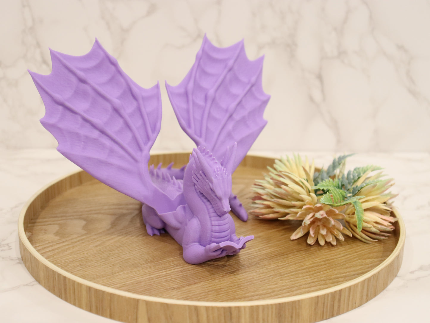 Buchhalter lesender Drache Farbauswahl Candy Colors | verschiedene Größen | 3D Druck | Aufsteller Bücher E-Reader Tablet