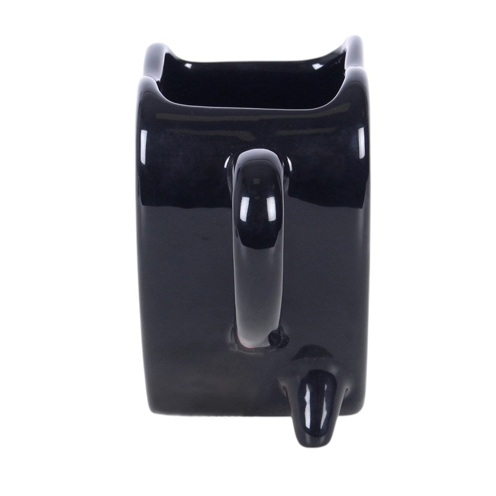 Tasse "Black Planchette" Keramik Schwarz