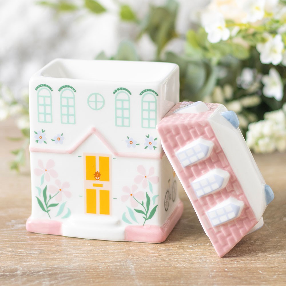 Duftlampe Teelicht "Pastel House" Keramik