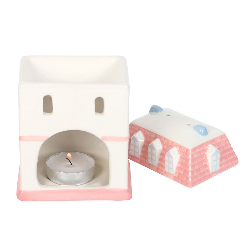 Duftlampe Teelicht "Pastel House" Keramik