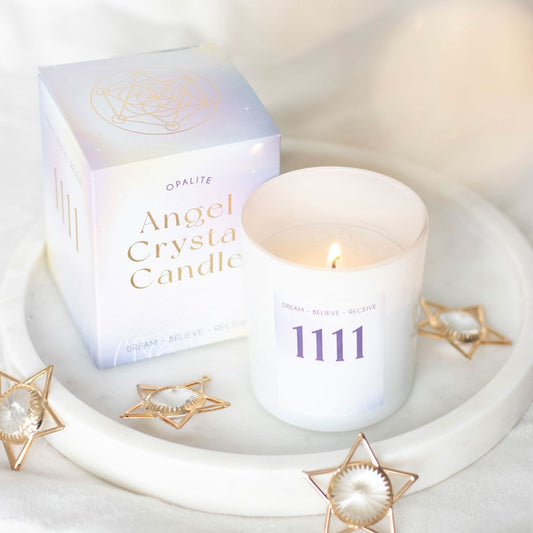 Vorbestellung | Kerze Angel Number 1111  Lavendel & Patschuli