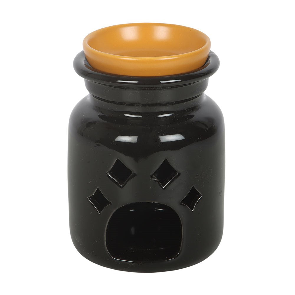 Duftlampe Teelicht "Spider Silk Serum Potion" Keramik schwarz