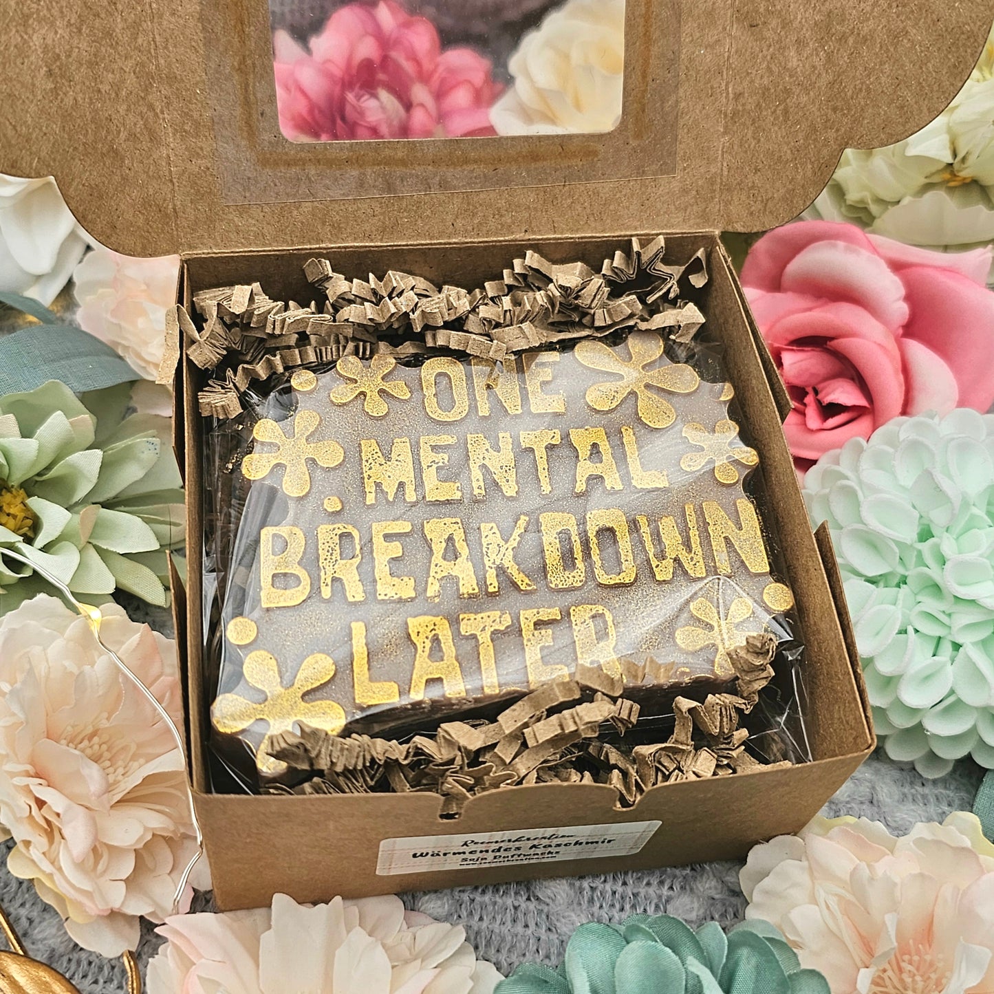 Geschenkbox Mental Breakdown 110 g | Wärmendes Kaschmir | Duftwachs