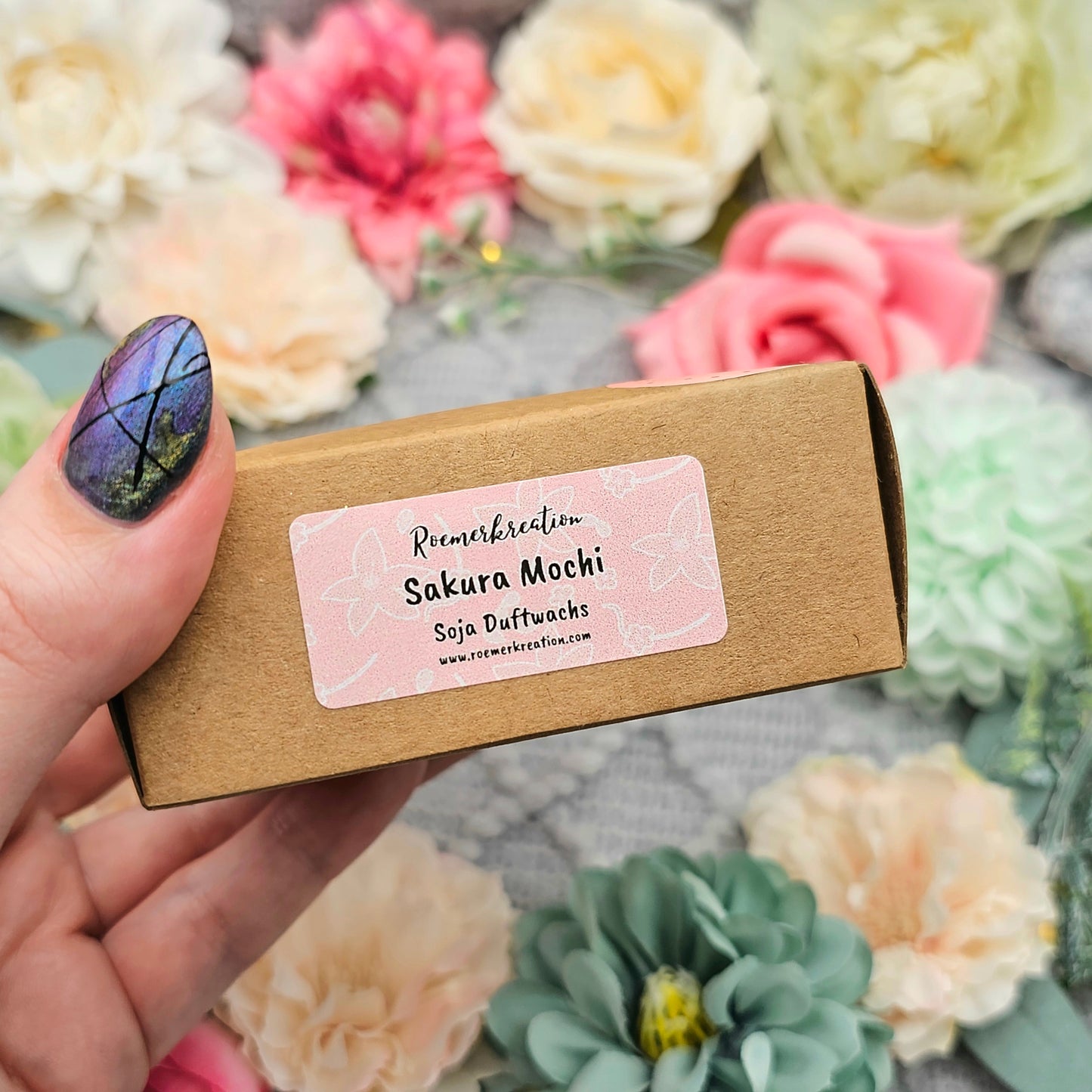 Geschenkbox Häschen Set 55 g | Sakura Mochi | Duftwachs