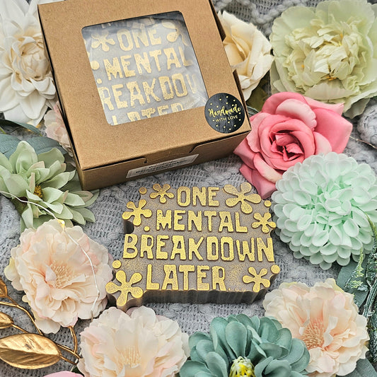 Geschenkbox Mental Breakdown 110 g | Wärmendes Kaschmir | Duftwachs