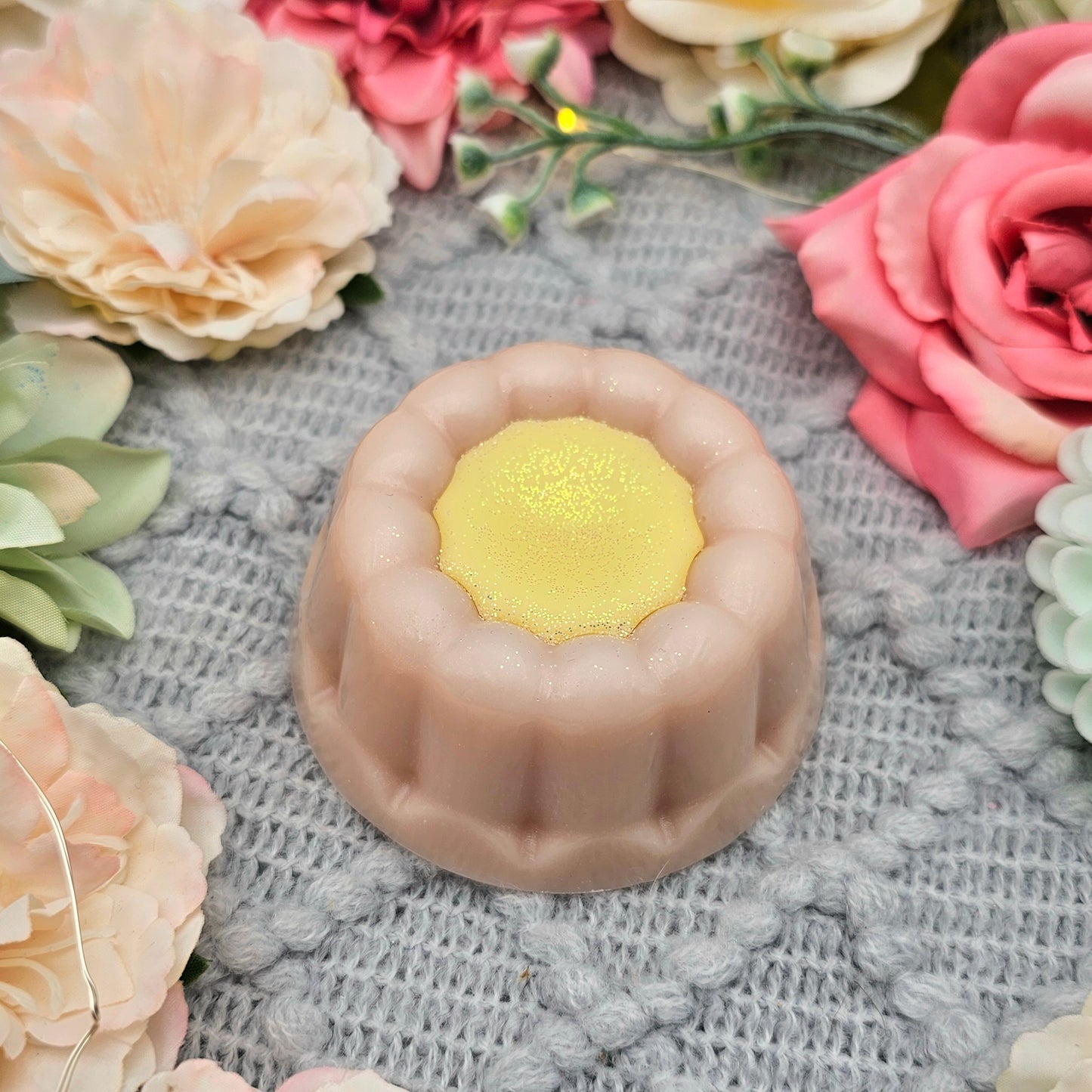 Geschenkbox Kuchen 70 g | Lemon Pie | Duftwachs