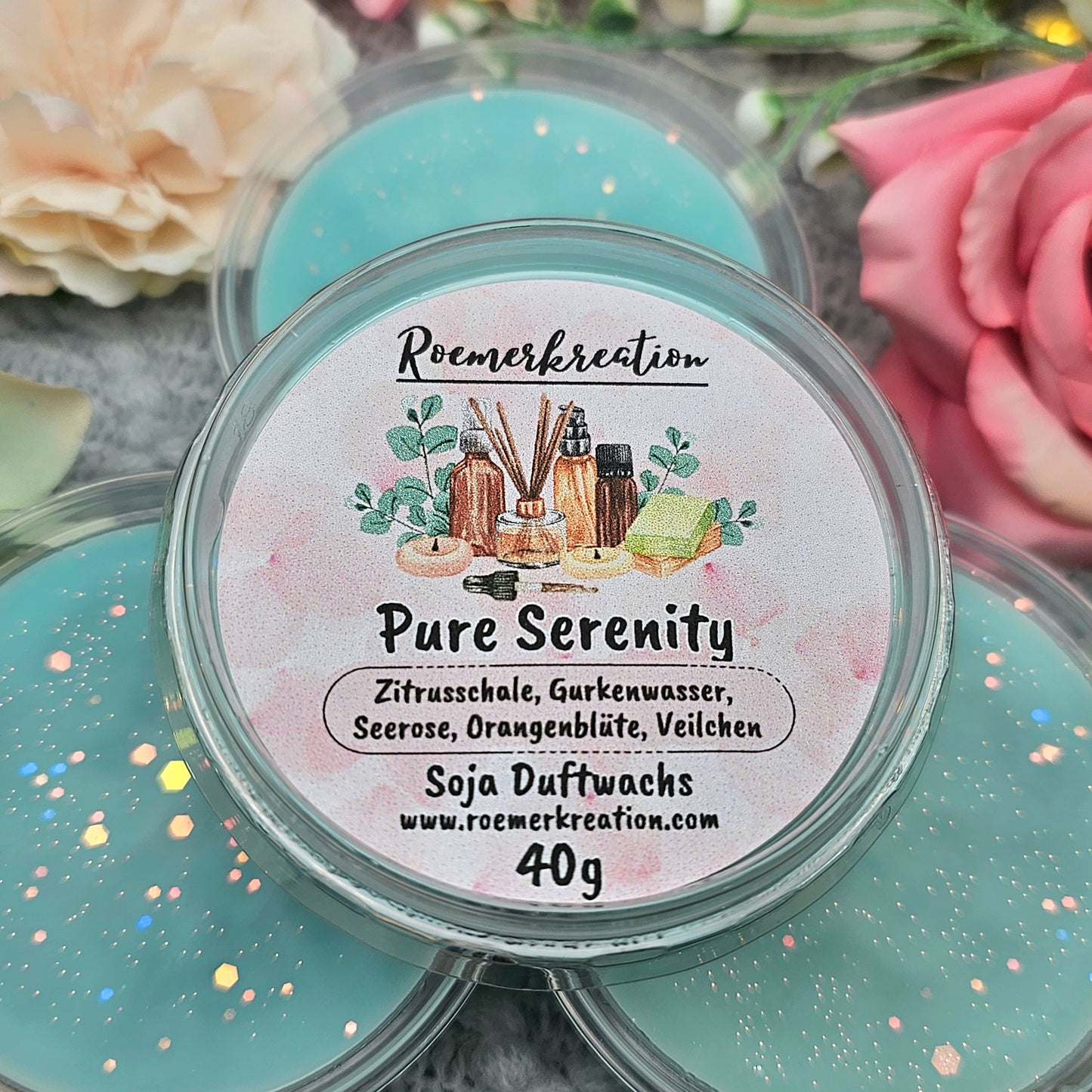 Schale 40 g | Pure Serenity | Duftwachs