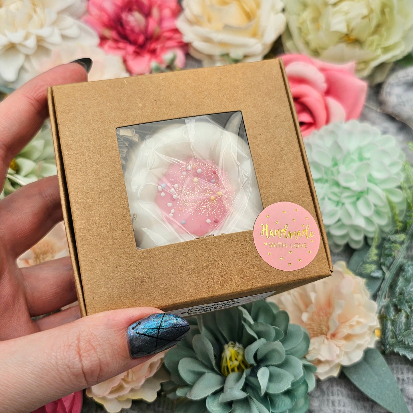 Geschenkbox Kuchen 70 g | Birthday Cake | Duftwachs