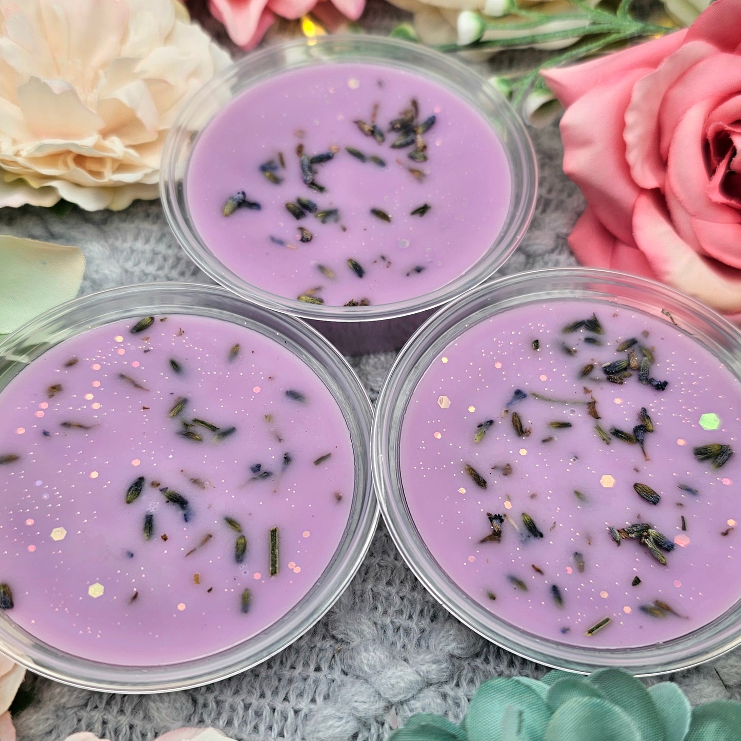 Schale 40 g | Lavendel Eis | Duftwachs