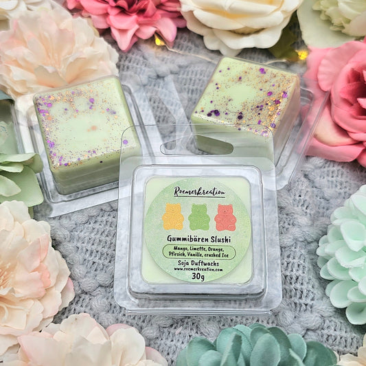 Schale 30 g | Gummibären Slushi | Duftwachs