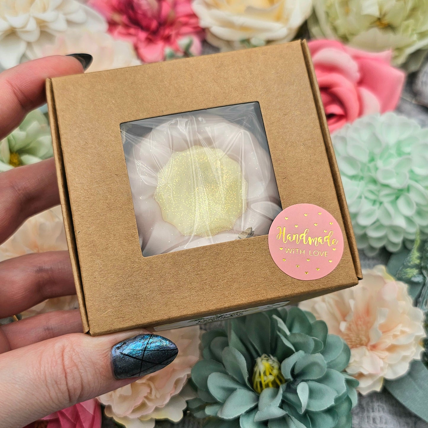 Geschenkbox Kuchen 70 g | Lemon Pie | Duftwachs