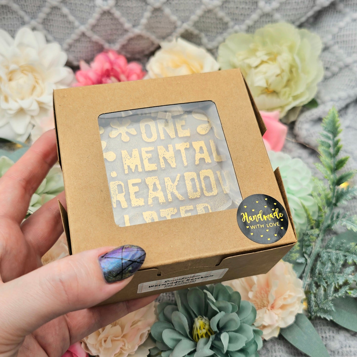 Geschenkbox Mental Breakdown 110 g | Wärmendes Kaschmir | Duftwachs