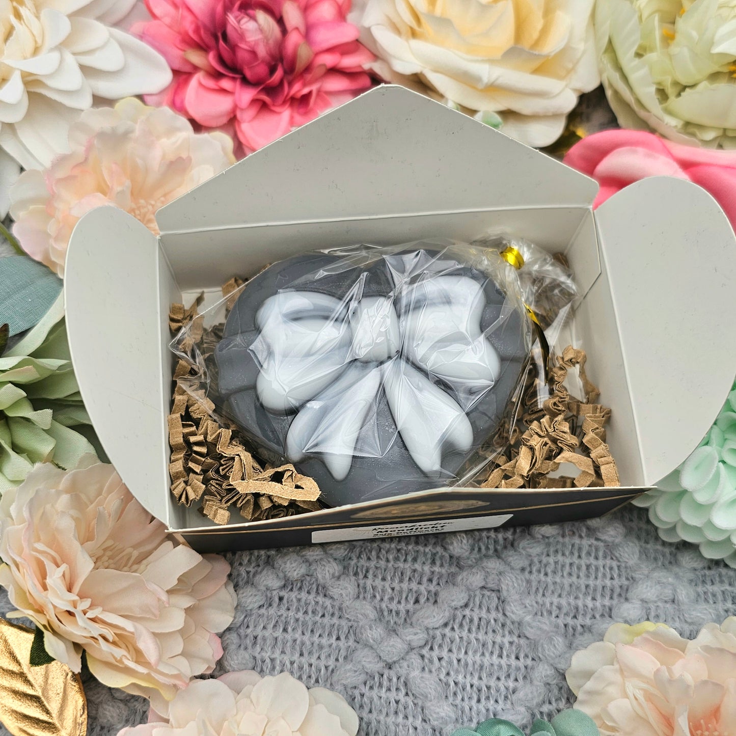 Geschenkbox Herz 65 g | Mondlicht | Duftwachs