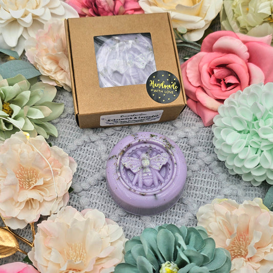 Geschenkbox Biene 40 g | Kokosmilch & Lavendel | Duftwachs