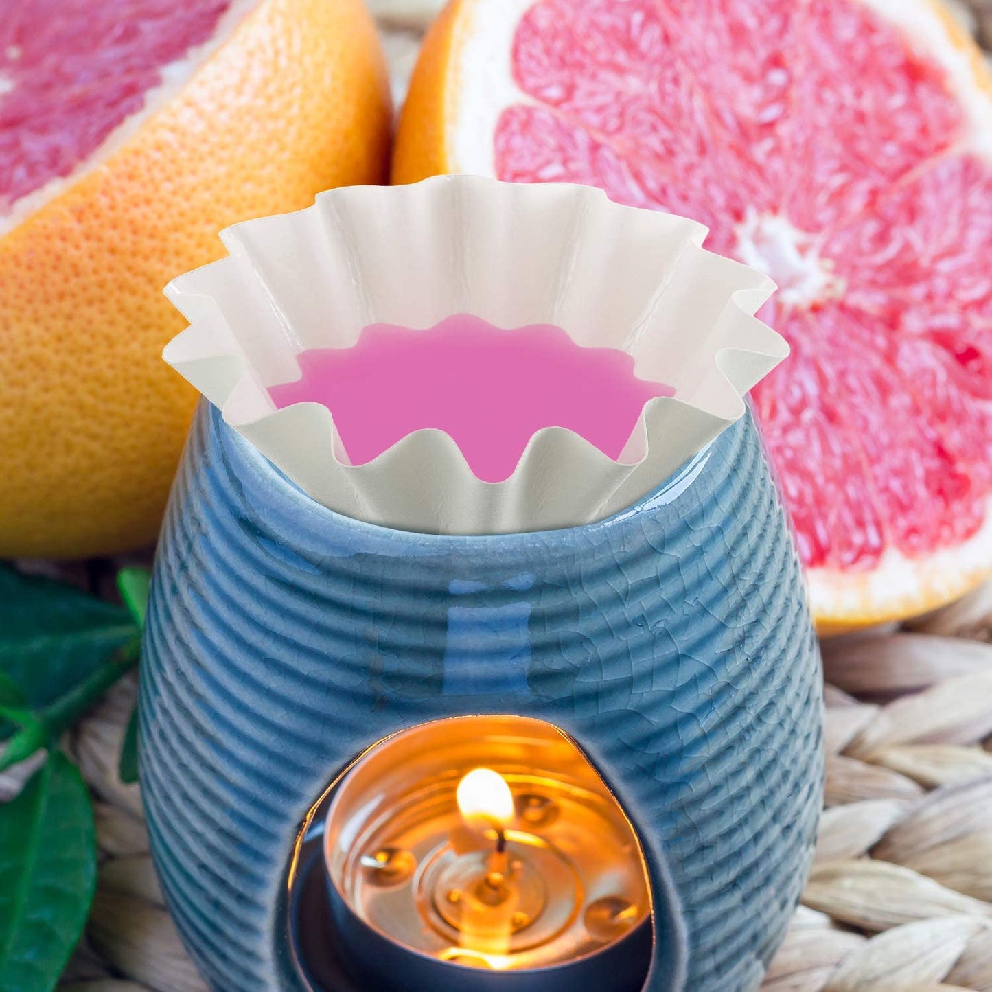 Duftwachs Wechselschale verschiedene Farben, Wachsschmelzeinlage