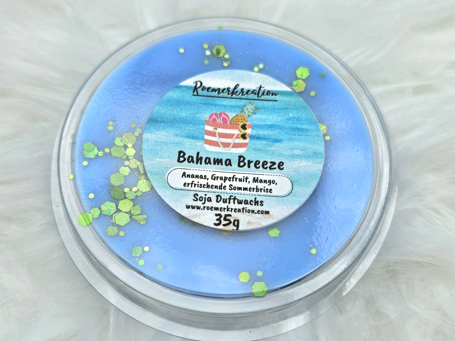 Herzschale 35 g | Bahama Breeze | Duftwachs