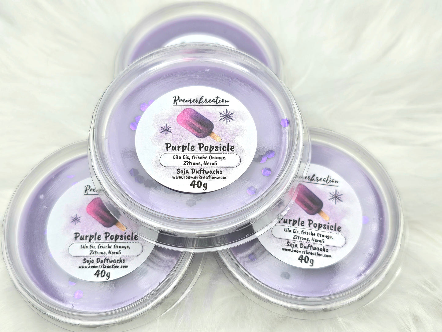 Schale 40 g | Purple Popsicle | Duftwachs