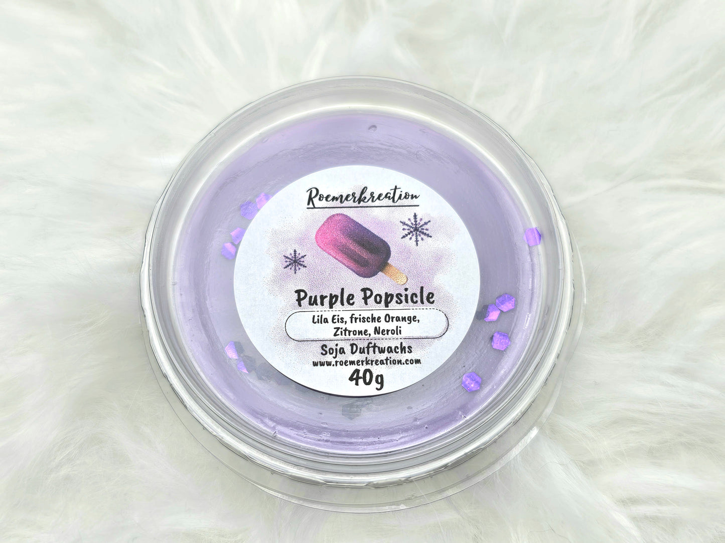 Schale 40 g | Purple Popsicle | Duftwachs