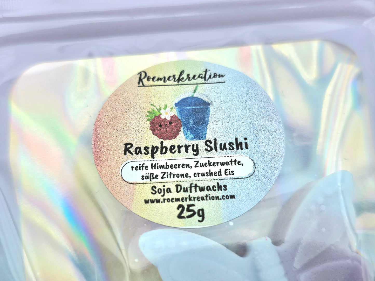 Limitiert | Rainbow Dessert | Raspberry Slushi | Duftwachs | 25 gr