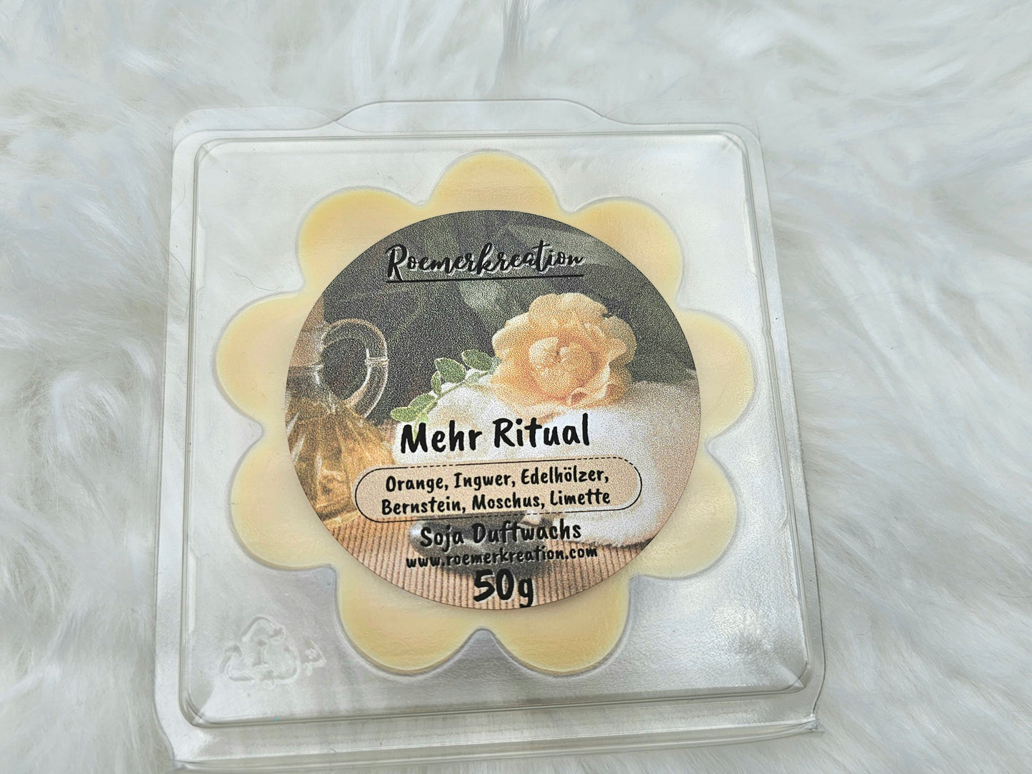 Schale 50 g | Mehr Ritual | Duftwachs