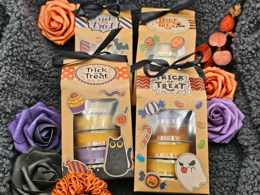 Limitiert | Trick or Treat Box | Kürbis Düfte | Duftwachs | 200 gr