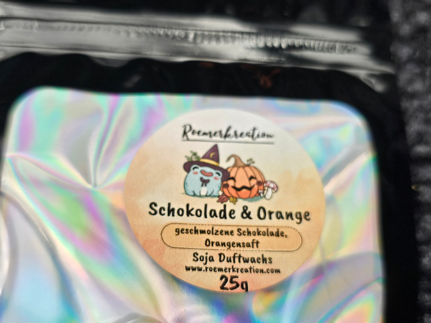 Limitiert | Schokofrosch | Schokolade & Orange | Duftwachs | 25 gr