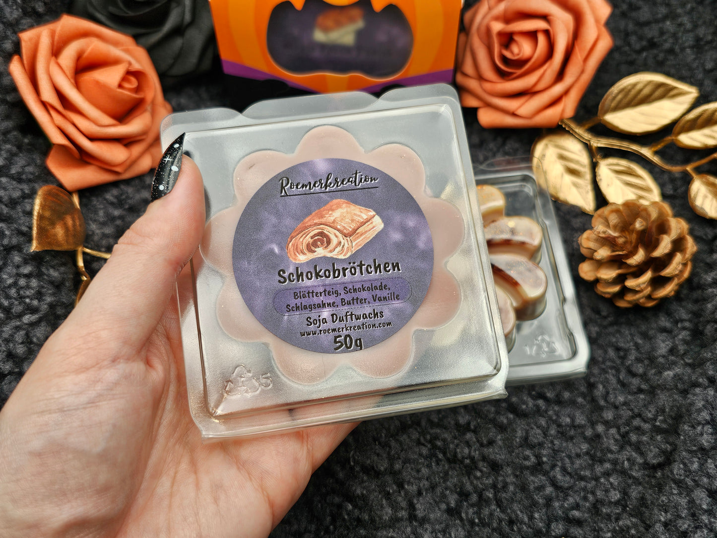 Limitiert | Halloween Box | Gebäck Düfte | Duftwachs | 100 gr