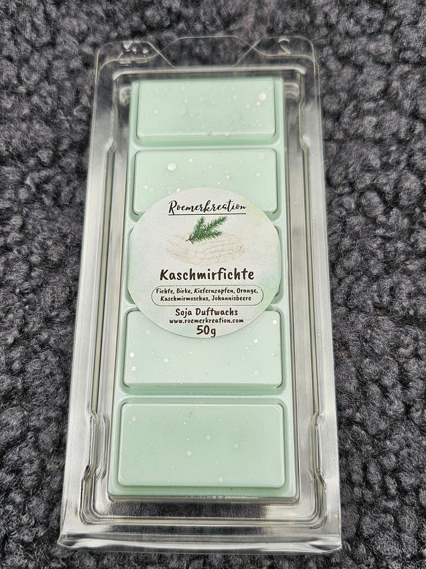 Tafel 50 g | Kaschmirfichte | Duftwachs